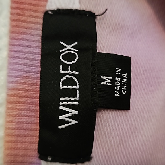 Wildfox Sz.M Tie Dye crew neck sweatshirt - Picture 5 of 5
